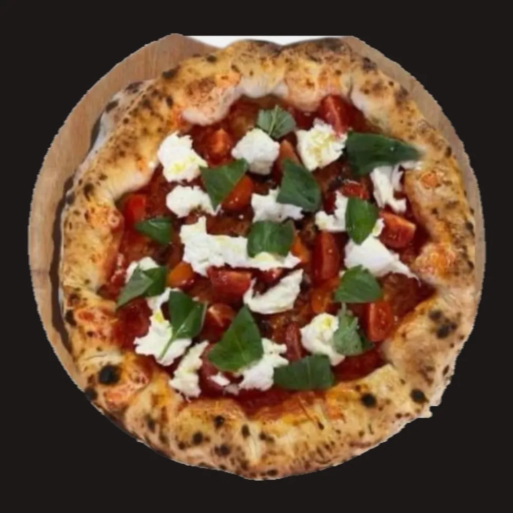 Pizza Fresca cu bordură de ricotta